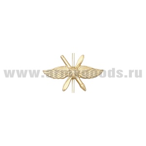 07030201 Эмбл. петл. мет. Военно-космическая оборона зол.