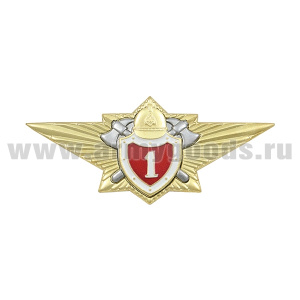 20 05 0061 Значок мет. Классность МЧС 1 класс