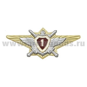 20 07 0169 Значок мет. Классность офиц. ВВ МВД 1 класс