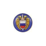 20 09 0097 Значок мет. Орел ФСО (мал., круглый, смола, на пимсе)