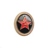 08010011 Кокарда пласт Морская пехота (МП) 
