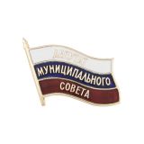20 20 0042 Значок мет. Депутат Муниципального Совета